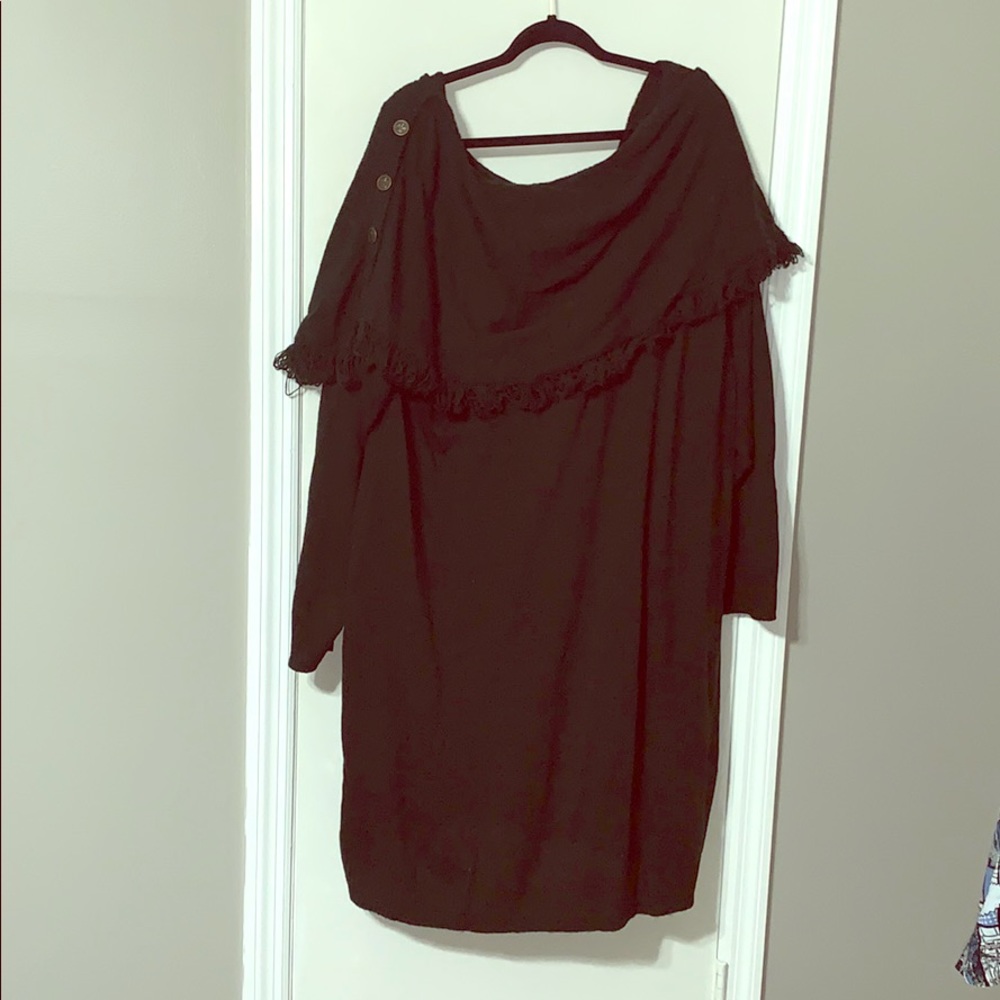 Green outlander sweater dress